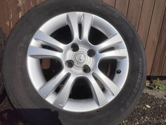 Orig.Alu kola Opel Letní sada 185/65/15 - 4