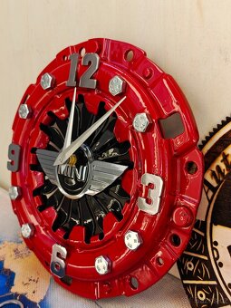 MINI COOPER hodiny z přítlačáku - Autonábytek Kovář - 4