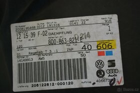 Spodní kryt motoru - levá část 8D0863821E, Audi A4, Passat B - 4