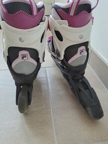 Dětské rostoucí inline brusle zn. Fila 28-32 - 4