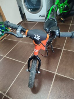 Dětské odrážedlo s odpružením a brzdou - 4