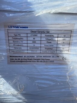 Diesel generátor 12kVA - 4