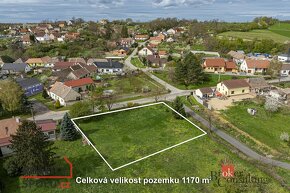 Prodej, pozemky/bydlení, 1170 m2, Božice, Znojmo [ID 58678] - 4