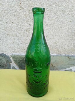 Starší sběratelská pivní láhev-Pivovar Novosad Harrachov - 4