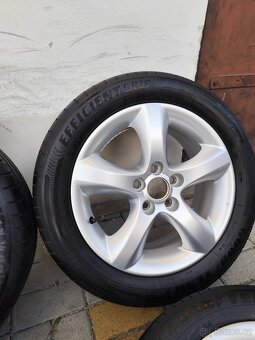 ALU 5x100 r15 ŠKODA + LETNÍ PNEU - 4