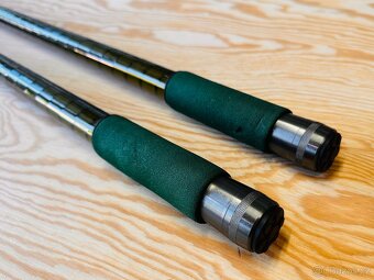 2 TELESKOPICKÉ SURFOVÉ PRUTY KING SURF / 4,20 m / 100-150 g - 4