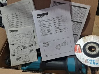 Aku úhlová bruska Makita DGA504Z, 125mm Li-ion 18V - 4