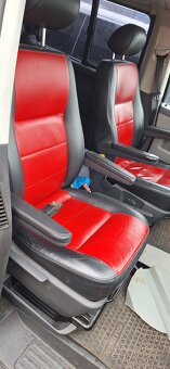 VW T5 CARAVELLE sedačky kůže 8 míst - 4