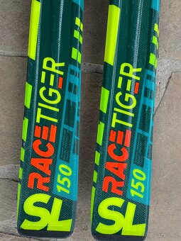 Lyže Volkl Racetiger SL 150cm + hulky Italbastoni 110cm - 4