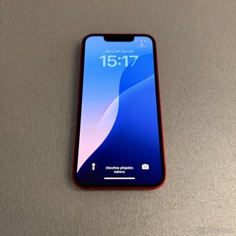 iPhone 13 mini 128GB červený, pěkný stav, 12 měsíců záruka - 4