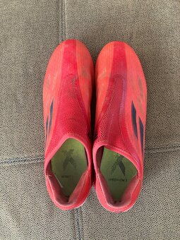 Kopačky Adidas X Speedflow 3.LL FG červené vel.42 2/3 - 4