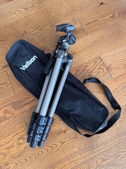 Prodám stativ Velbon Sherpa 750 R s hlavou PH-157Q - 4