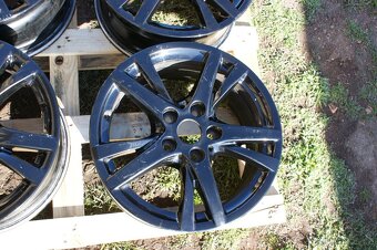 černá R16 alu kola BMW style 473 5x120 take VW Skoda Seat - 4