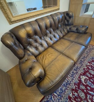 Kožená sedací souprava - 4