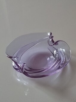 Popelník, alexandritové sklo - 4