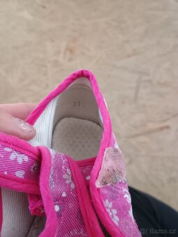 Beda Barefoot dívčí papuče, vel.31 - 4