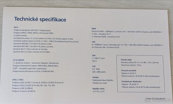 Prodám zánovní O2 Smart Box Wi-Fi 6 - 4