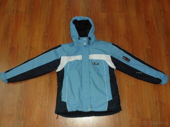 Světle modrá zimní bunda AST 158 cm - 4