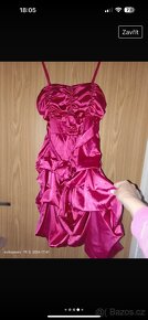 Krásné  šaty ples 38/40 nove - 4