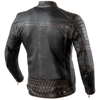 Kožená moto bunda Rebelhorn Hunter Pro CE - 4