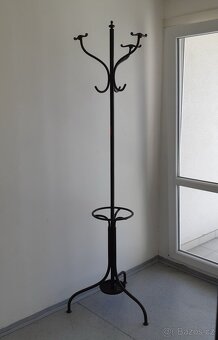 starožitný litinový věšák 195cm - 4