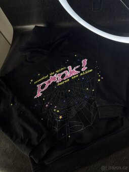 Spyder Pink Hoodie Black / Pink M Opium - 4
