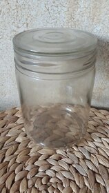 Staré zavarovací sklenice 10 ks - 4