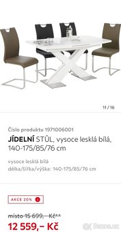 Jídelní stůl rozkládací - 4