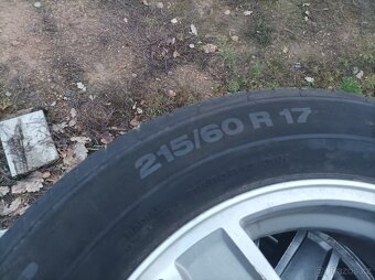 Letní alu kola pro Jeep, Continetal 215 60 17 - 4