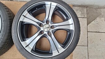 Alu kola Hyundai 18" 5x114,3 letní pneu 225/40 R18 7-8mm i3 - 4