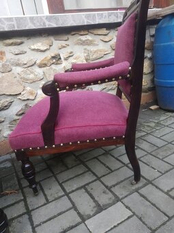 Křesla Biedermeier - 4