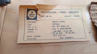 Židlové křeslo Hoffman 2x - 4