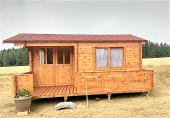 Zahradní domek s terasou Gloria 500 x 500 cm, 34 mm - 4