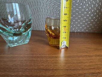 Skleničky zn. Moser, kolekce Bar, 9 kusu. - 4