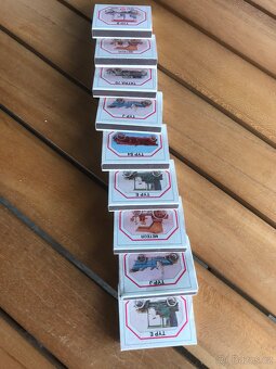 Zápalky z 90.let, 9ks - 4