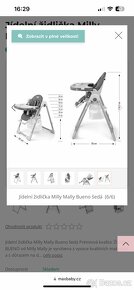 Jídelní židlička Milly mally bueno - 4
