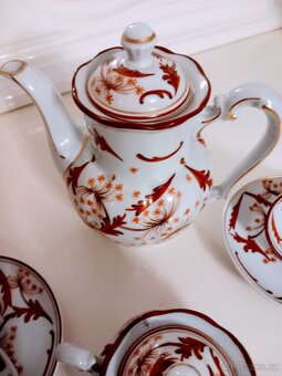 Přátelské Mocca set Erika Lutz ruční malba - RAR, - 4