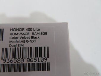 Nový mobilní telefon HONOR 400 Lite 5G 8 GB / 256 GB - 4