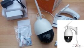 Full-HD,5MP,WIFI IP kamera otočná s odposlech/mikrofon/repro - 4