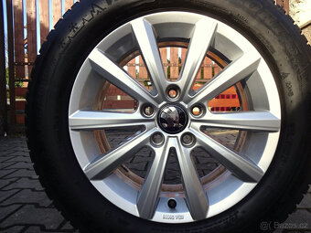 ZÁNOVNÍ ZIMNÍ ORIGINÁL VW 16" 5x112 pneu 215/60R16 - 4