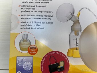 Medela Dvoufázová elektrická odsávačka + termotaška a lahve - 4