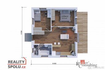 Prodej, domy/rodinný, 65 m2, Velké Předměstí, Horšovský Týn, - 4