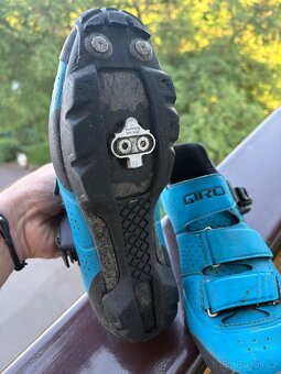 Prodám boty na kolo zn.GIRO - Nášlapy SPD - 4