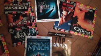 DVD s filmy, převážně akční žánry - 4