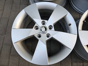 ALU kola disky Škoda 5x112 R17 Denom Octavia III - 4