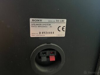 Zesilovač Technics SU-VZ220 a reprobedny Sony SS-L80 - 4