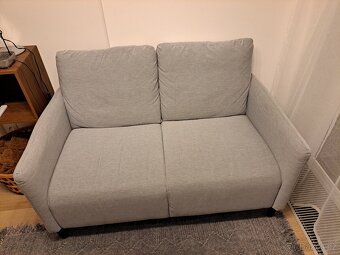 2 místná pohovka IKEA ANGERSBY, Knisa světle šedá - 4