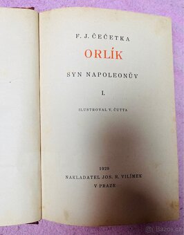kniha - Orlík, syn Napoleonův - F.J. Čečetka 1929 - 4