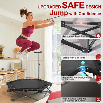 Skládací mini trampolína - 4