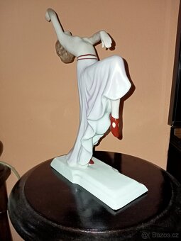 POLO AKT dívka v záklonu ROYAL DUX ART-DECO v.25cm - 4
